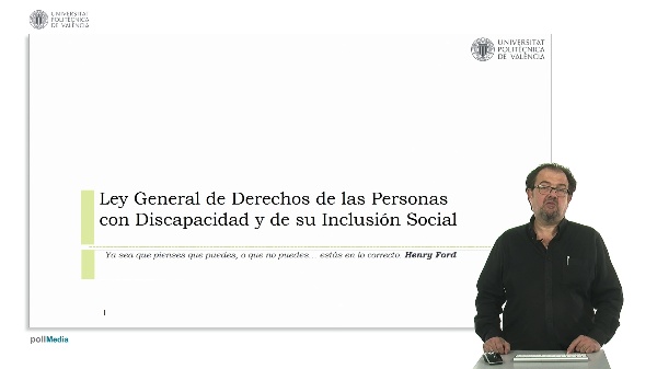Ley general de Derechos de las Personas con Discapacidad y de su Inclusión Social