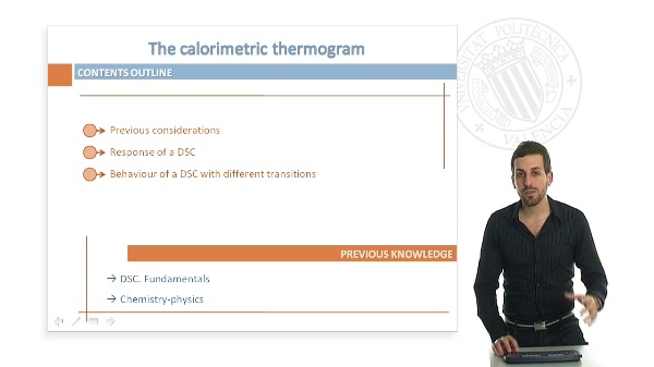 The Calorimetric Thermogram