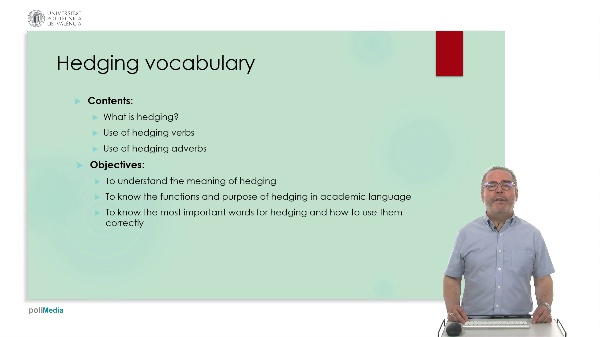 Academic English: Hedging Vocabulary