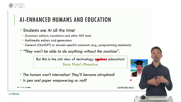 AI-Enhanced Humans and Education