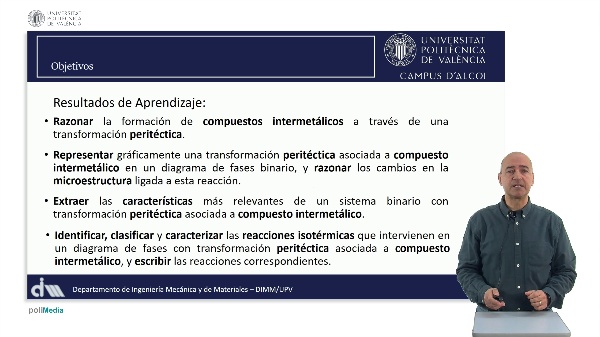 Anlisis de diagrama de fases con transformacin peritctica con inmiscibilidad total asociada a compuesto intermetlico
