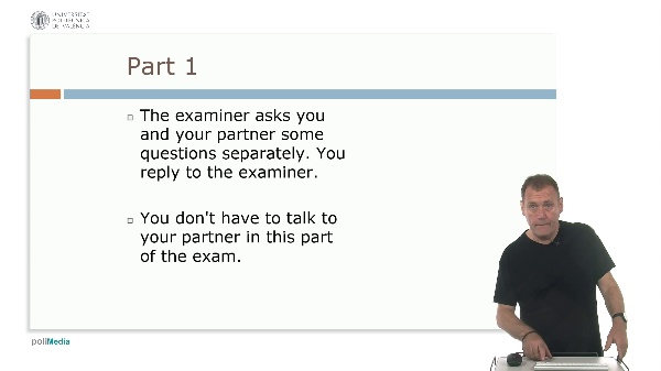 Speaking CertAcles B2 - Part 1