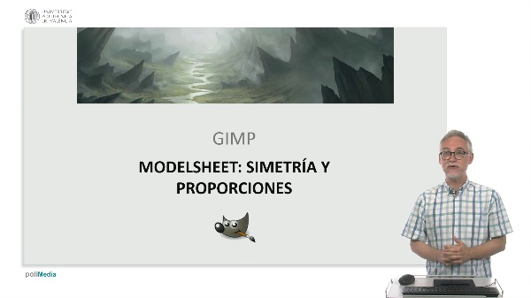 Gimp - Modelsheet: Simetr�a y proporciones