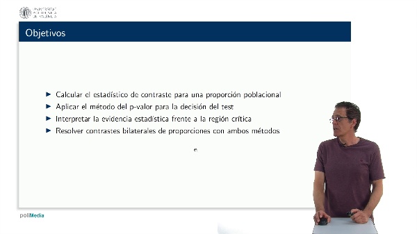 P-valor y regi�n cr�tica en test de hip�tesis bilateral