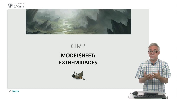 Gimp - Modelsheet: Extremidades