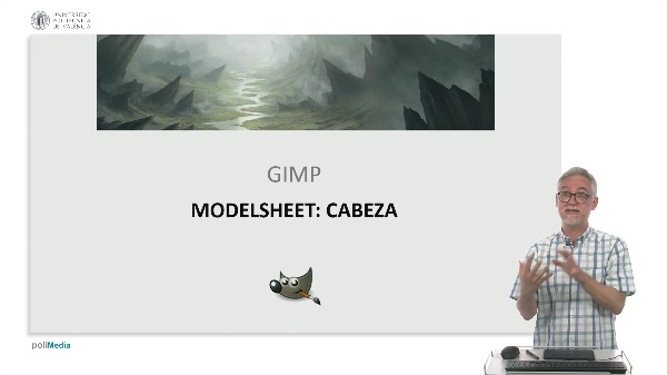 Gimp - Modelsheet: Cabeza