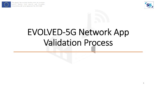 5. EVOLVED-5G Validation Process