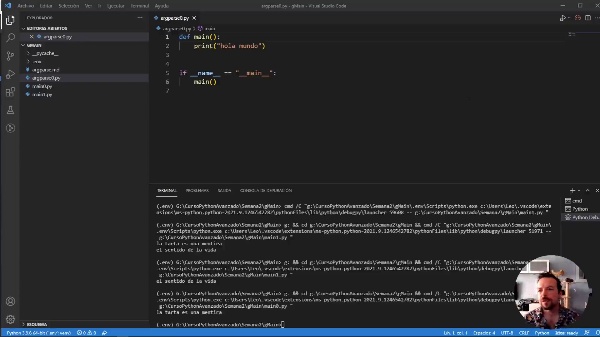 Python Avanzado 1.2 Parseo de Argumentos