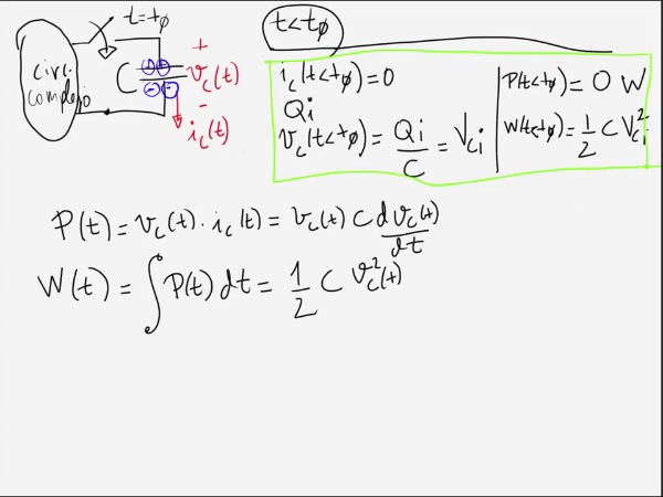 Teoría de Circuitos 1. Lección 4. 2-2 Ecuaciones de carga de un condensador