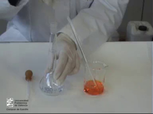 Preparación de una disolución exacta partir de un sólido