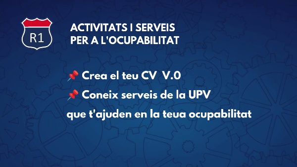 Ruta a l'Ocupaci� curse 2026-27 1a edici� Inscripci� fins al 4 de desembre. Impartici� del 2 de novembre al 2 de febrer de 2027