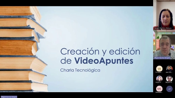 Creacin y edicin de VIDEOAPUNTES UPV
