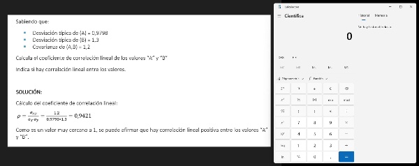 4.1.Correlaci�n lineal
