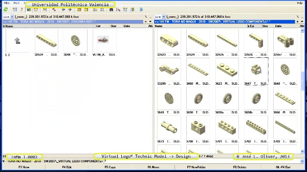 Creación Virtual Modelo Lego Technic - Isogawa - T-0002 ¿ no audio