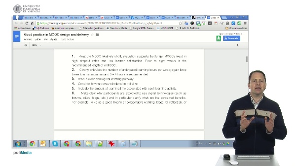 Best Practices in MOOC Creation (EMMA)