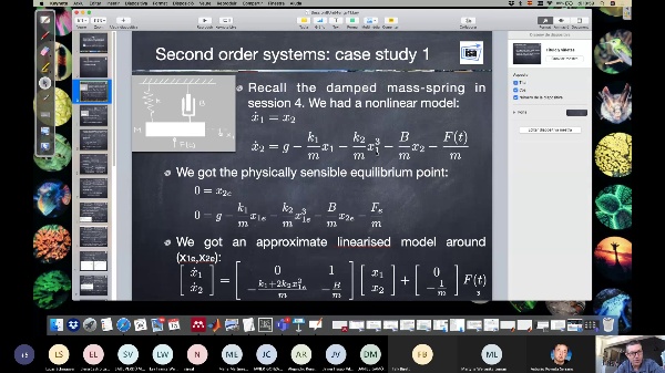 Lecture 10B. SAU-GITI-II, 2020. Time response. Second order systems. Part 1.