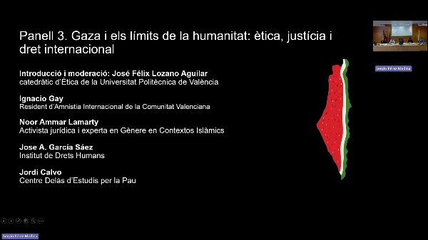 Panel 3_Gaza y los l�mites de la humanidad �tica, justicia y derecho internacional