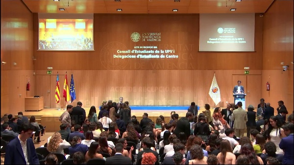 Recepci�n del Consejo de Estudiantes de la UPV y Delegaciones de Estudiantes de Centro