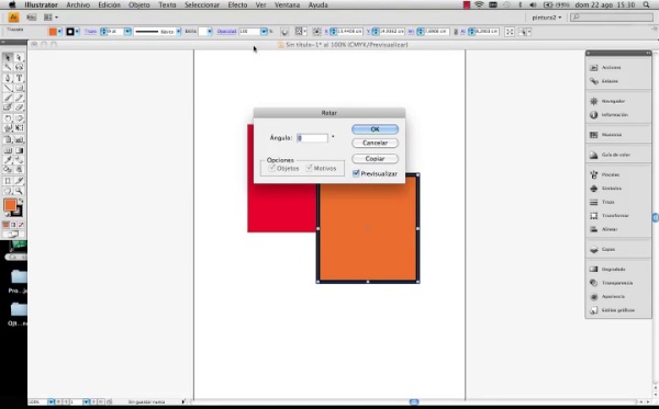 Adobe Illustrator Herramienta escala