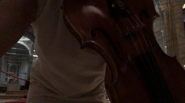 Violín Solo Sonata BWV 1001, Sol menor Adagio