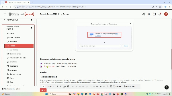 2026 Tarea sin calificar