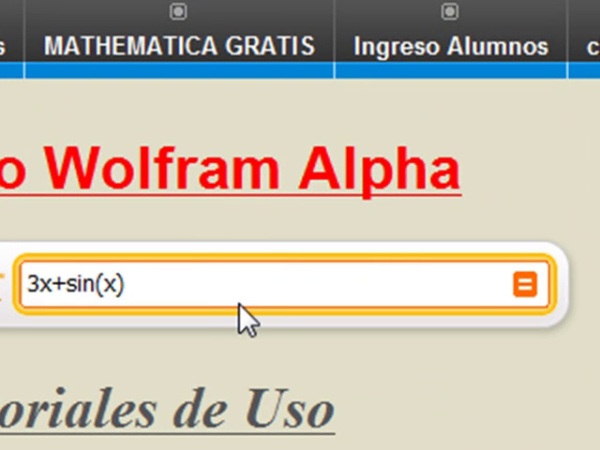 Programa Mathematica gratis y online