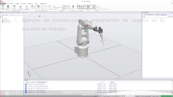 RobotStudio2023: introducir objetos básicos e importar objetos desde archivo