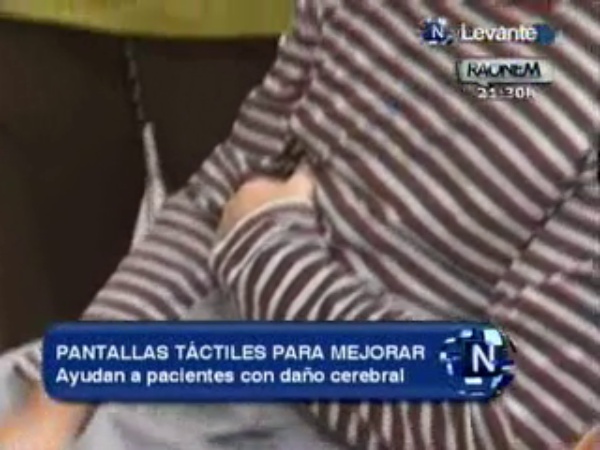Pantallas táctiles para rehabilitación cognitiva LevanteTV