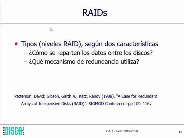 CAC-T6-1-2-Tecnologías de almacenamiento de altas prestaciones-RAID-DRBD