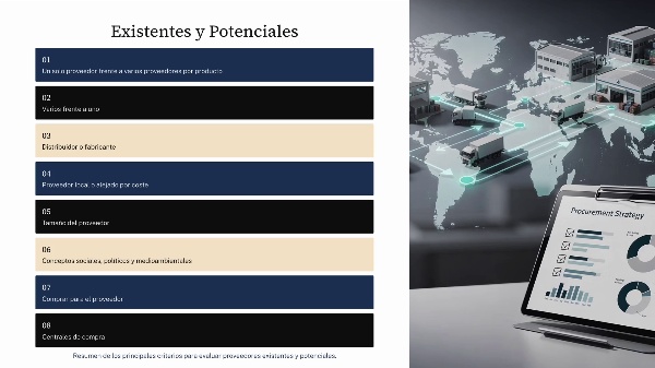 Preguntas clave para definir la Estrategia de Proveedores
