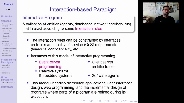 LTP - Unit 1 - Interaction-based paradigm