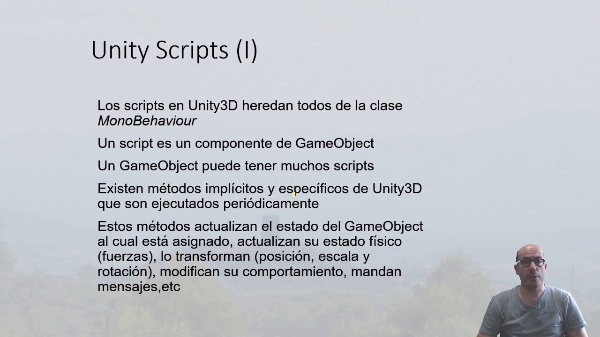 Unity3D - Scripting métodos básicos