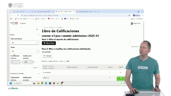 MOOC Creation. Open edX Instructor: Student Management