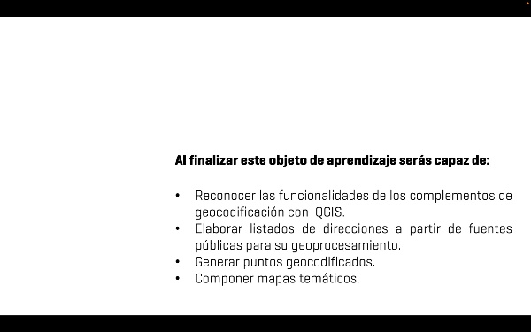 OA Geocodificaci�n con complementos en  QGIS