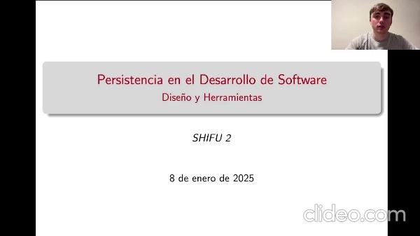 Capa de persistencia SHIFU2