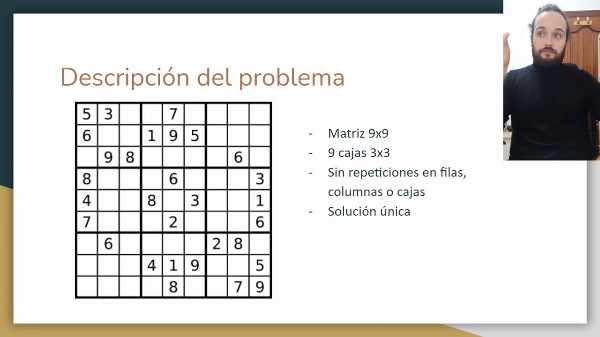 Resolución Sudoku TIA (MUIARFID) - Germán Pescador