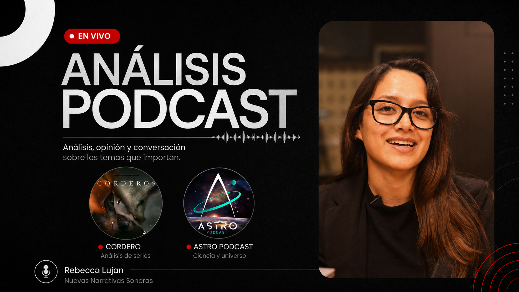 An�lisis de podcast - Rebecca Lujan