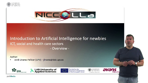 Introduction to Artificial Intelligence for newbies: ICT, social and health care sectors: Overview