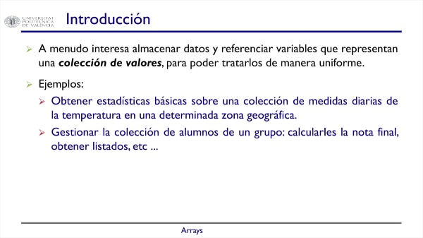 arrays en Java