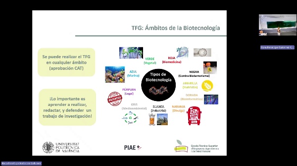 Sesin informativa TFG Biotecnologa