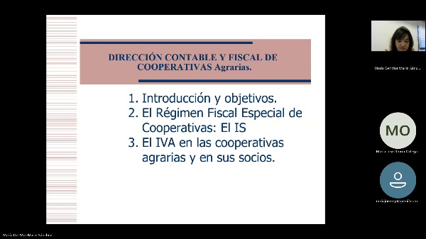 V�deo Jornada Formaci�n Obligatoria DCFCoop