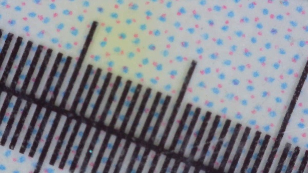 Medir lineatura de un impreso tramado