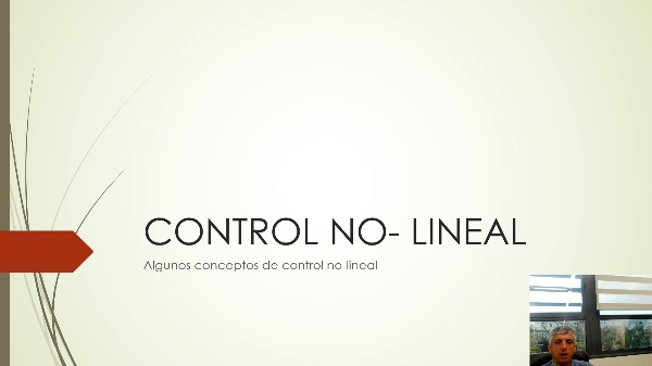 Algunos conceptos de control no-lineal