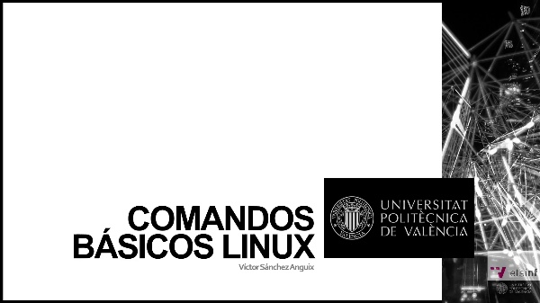 Comandos básicos de Linux para trabajar con el sistema de ficheros
