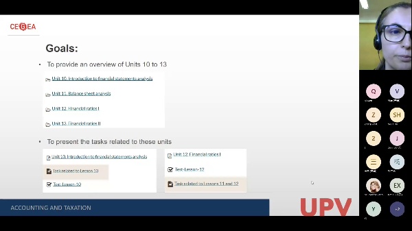 Part II :  In this live session an overview on Units 10 to 13 will be provided