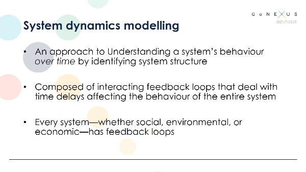 M2.13: System dynamics modelling
