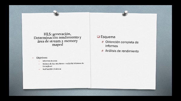 HLS: An�lisis de resultados de Area y Rendimiento