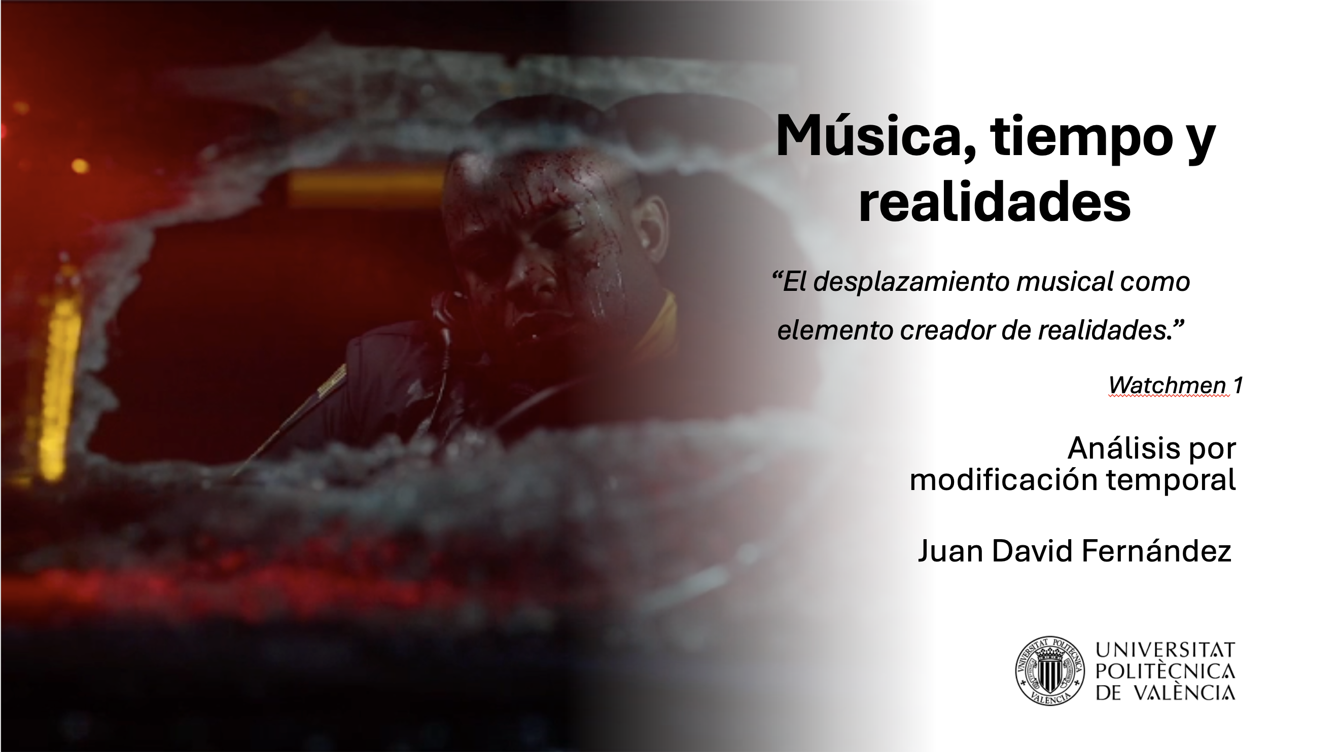 An�lisis por modificaci�n temporal