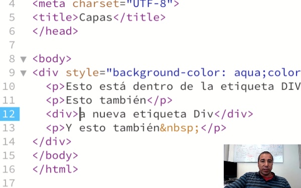 Capas HTML