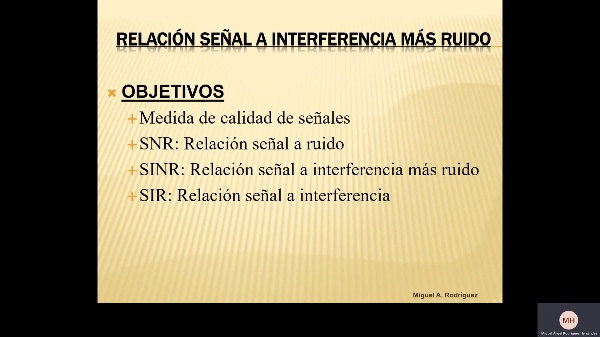 Relación señal a interferencia más ruido (SINR)